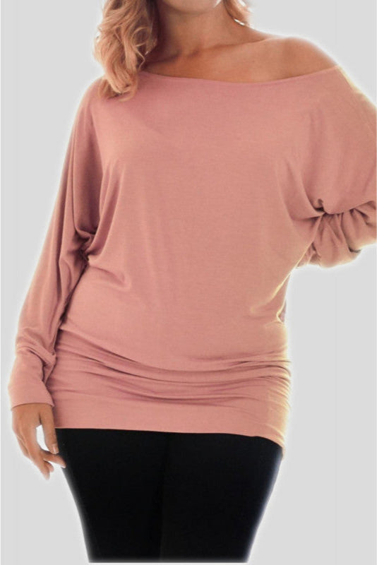 Drapey Off-the-Shoulder Top