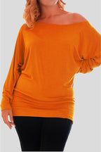 Drapey Off-the-Shoulder Top