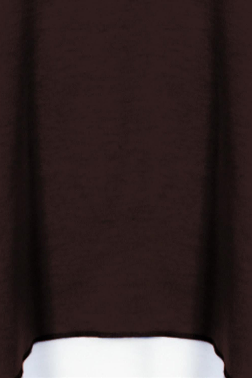 Layered high-low tunic top