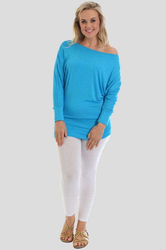 Drapey Off-the-Shoulder Top