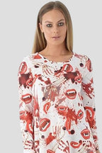 Blood Splatter & Bites Mini Dress