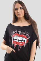 Vampire Vibe FANG-TASTIC Tee Top AX-paris