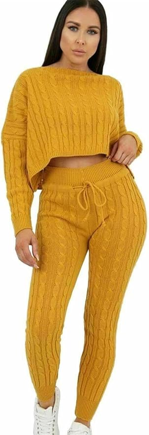 Chunky Knit Two-Piece Set