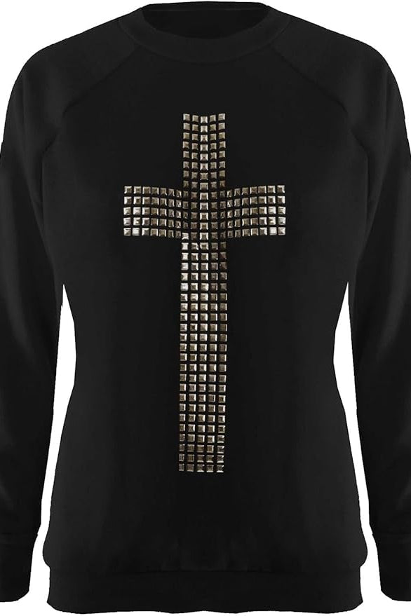Studded Cross Jumper
