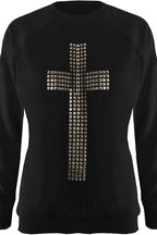 Studded Cross Jumper