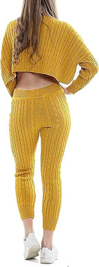 Chunky Knit Two-Piece Set