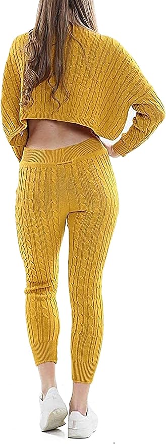 Chunky Knit Two-Piece Set