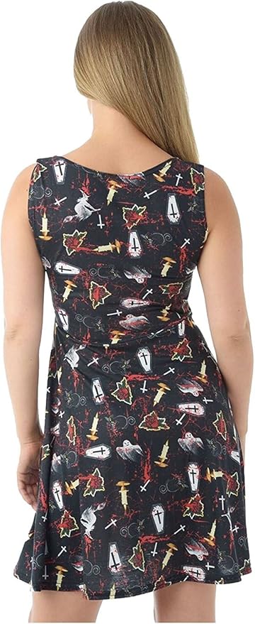 Grave Glam sleeveless Dress