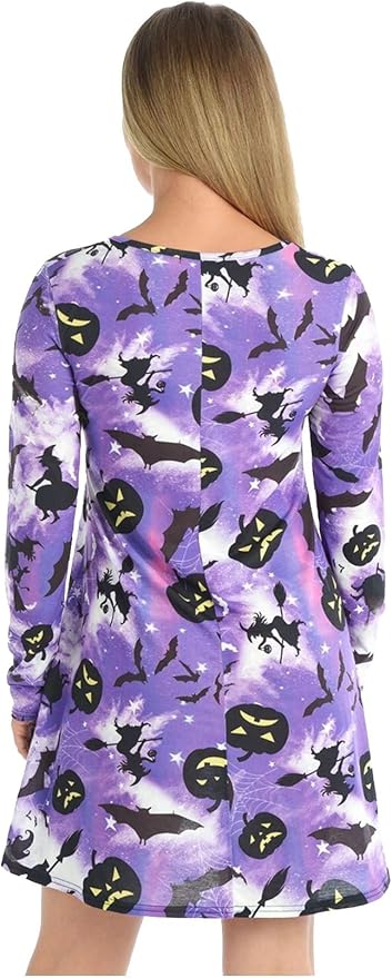 Witchy Whimsy Swing Dress