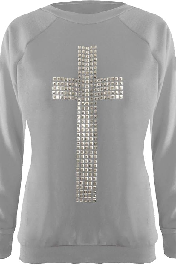 Studded Cross Jumper