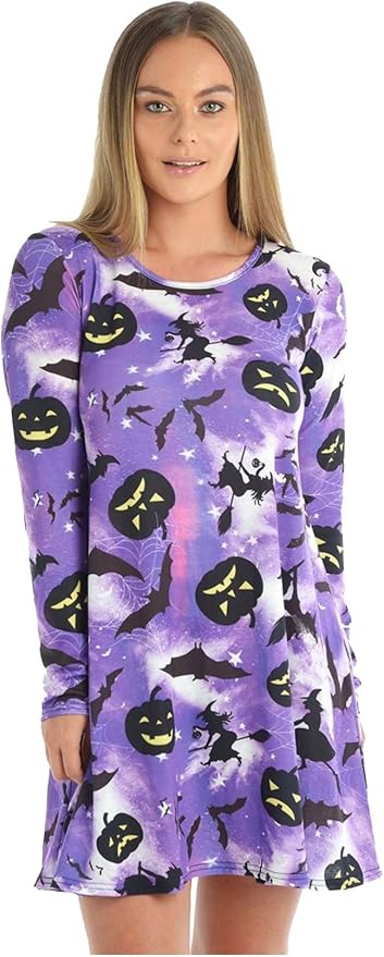 Witchy Whimsy Swing Dress