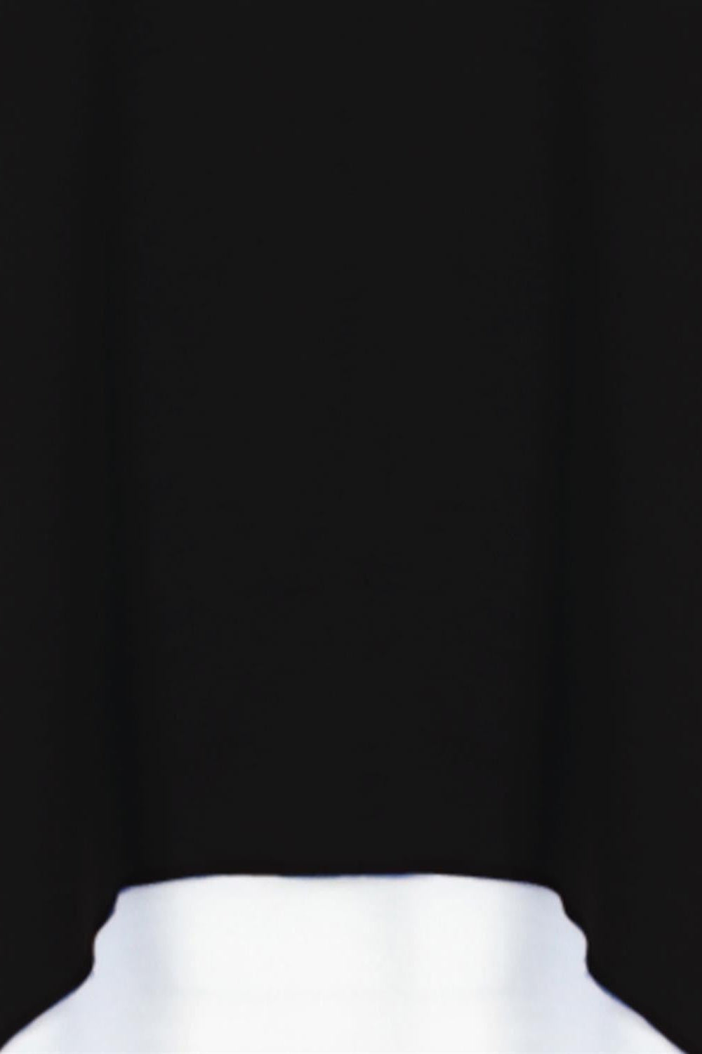 Layered high-low tunic top