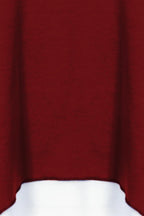 Layered high-low tunic top
