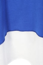Layered high-low tunic top