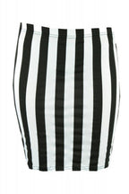 Pinstripe Bodycon Skirt