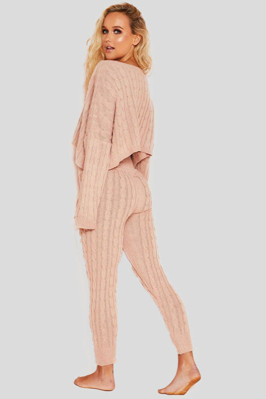 Chunky Knit Two-Piece Set