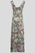 Floral Cascade Maxi Dress