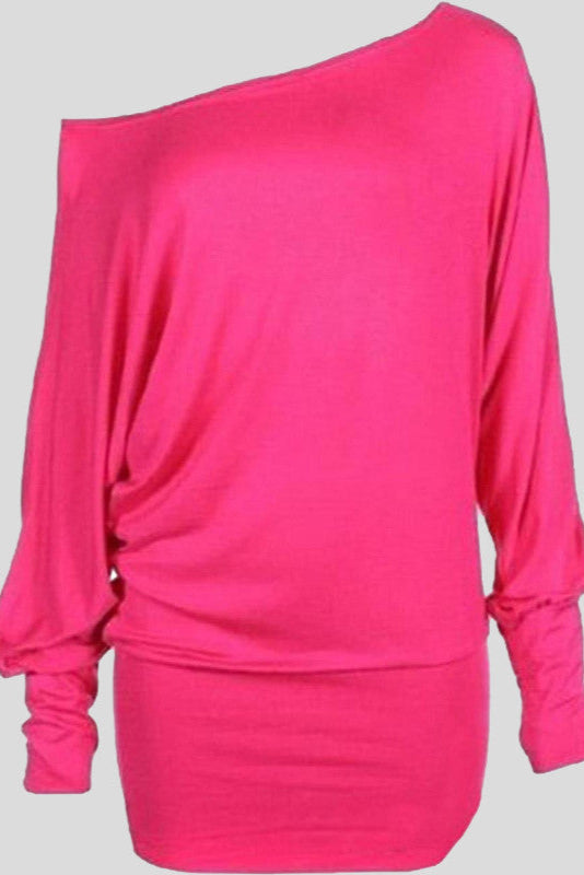 Drapey Off-the-Shoulder Top