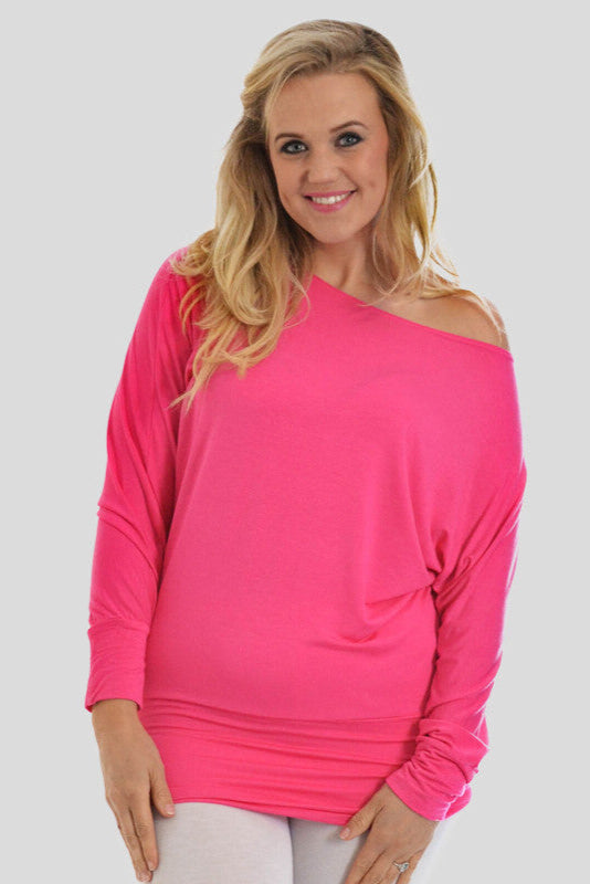 Drapey Off-the-Shoulder Top