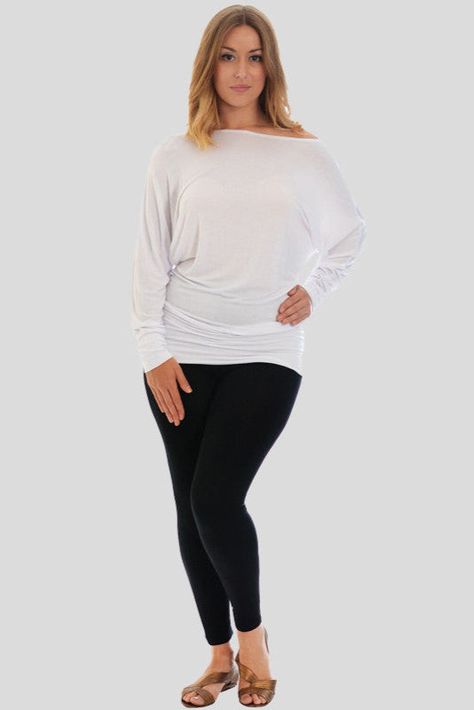 Drapey Off-the-Shoulder Top