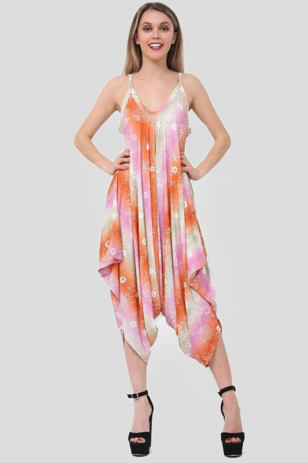 Sunset Bloom Jumpsuit