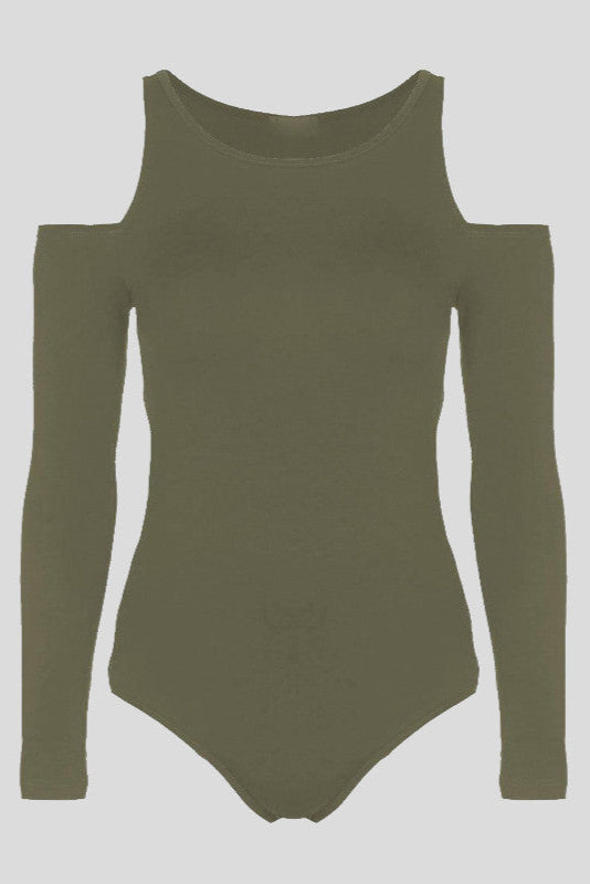 Cold Shoulder Bodysuit