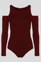 Cold Shoulder Bodysuit