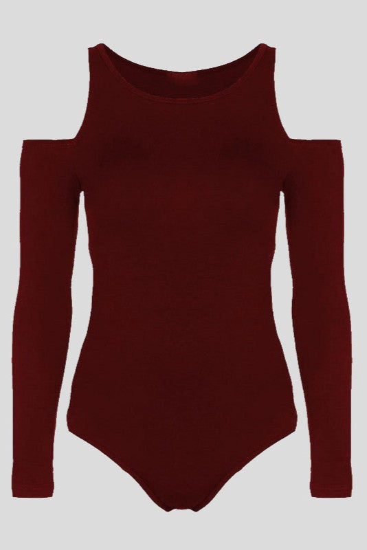 Cold Shoulder Bodysuit