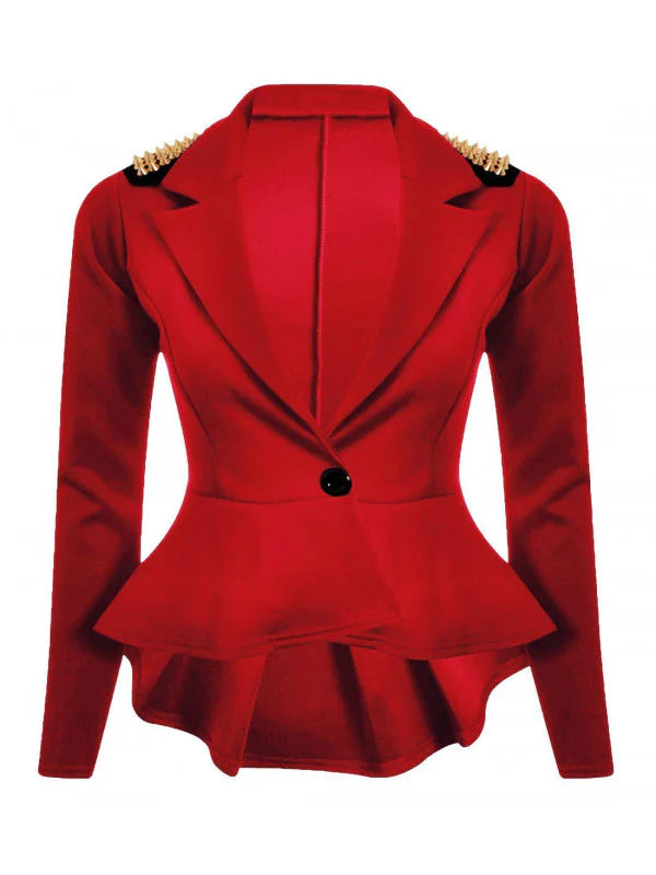 Single button Jacket with Studs