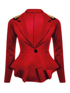 Single button Jacket with Studs