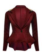 Single button Jacket with Studs