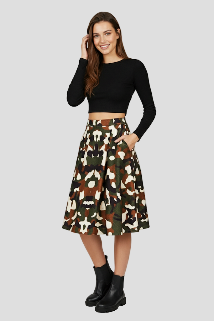 Camo Queen Skirt