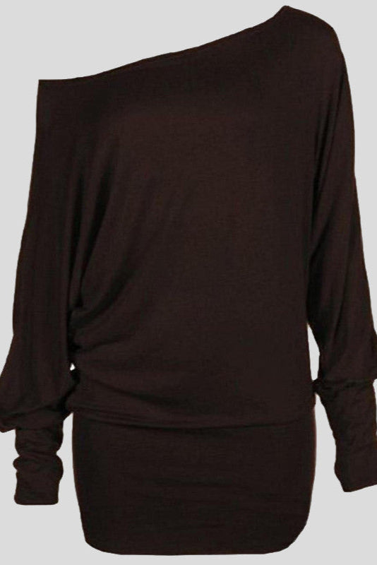 Drapey Off-the-Shoulder Top