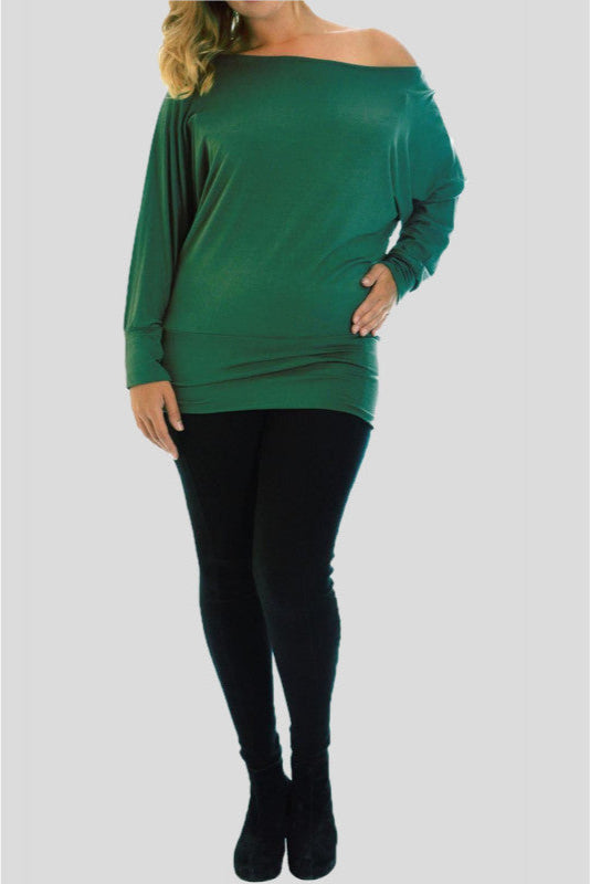 Drapey Off-the-Shoulder Top