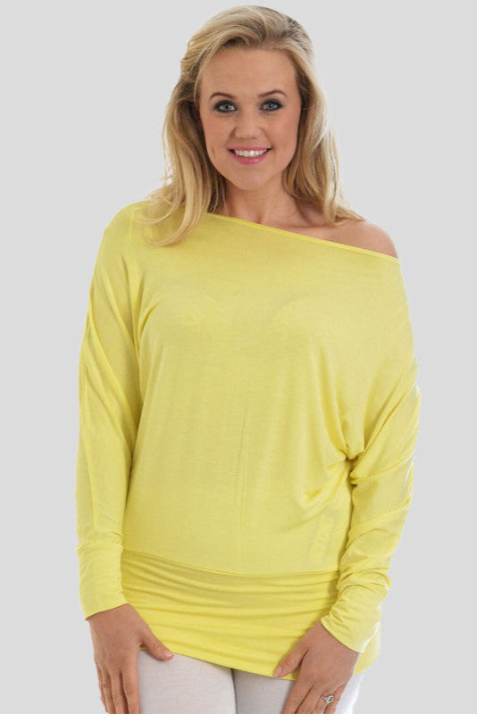 Drapey Off-the-Shoulder Top