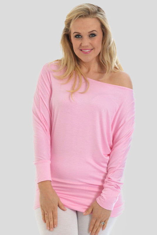 Drapey Off-the-Shoulder Top