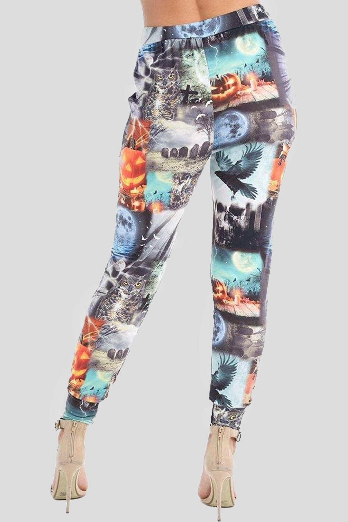 Midnight Menagerie print leggings