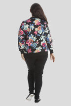Floral Noir Jacket