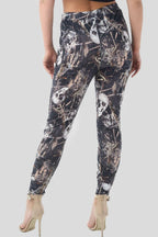 Skull & Web print leggings