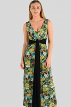 Floral Cascade Maxi Dress